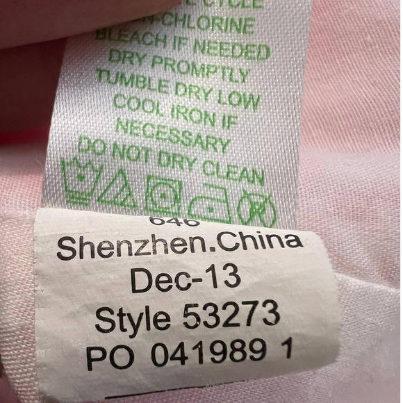 Lilly Pulitzer Girls Dress Size 12 with Blue Top and Pink and White Floral Skirt - Picture 5 of 5